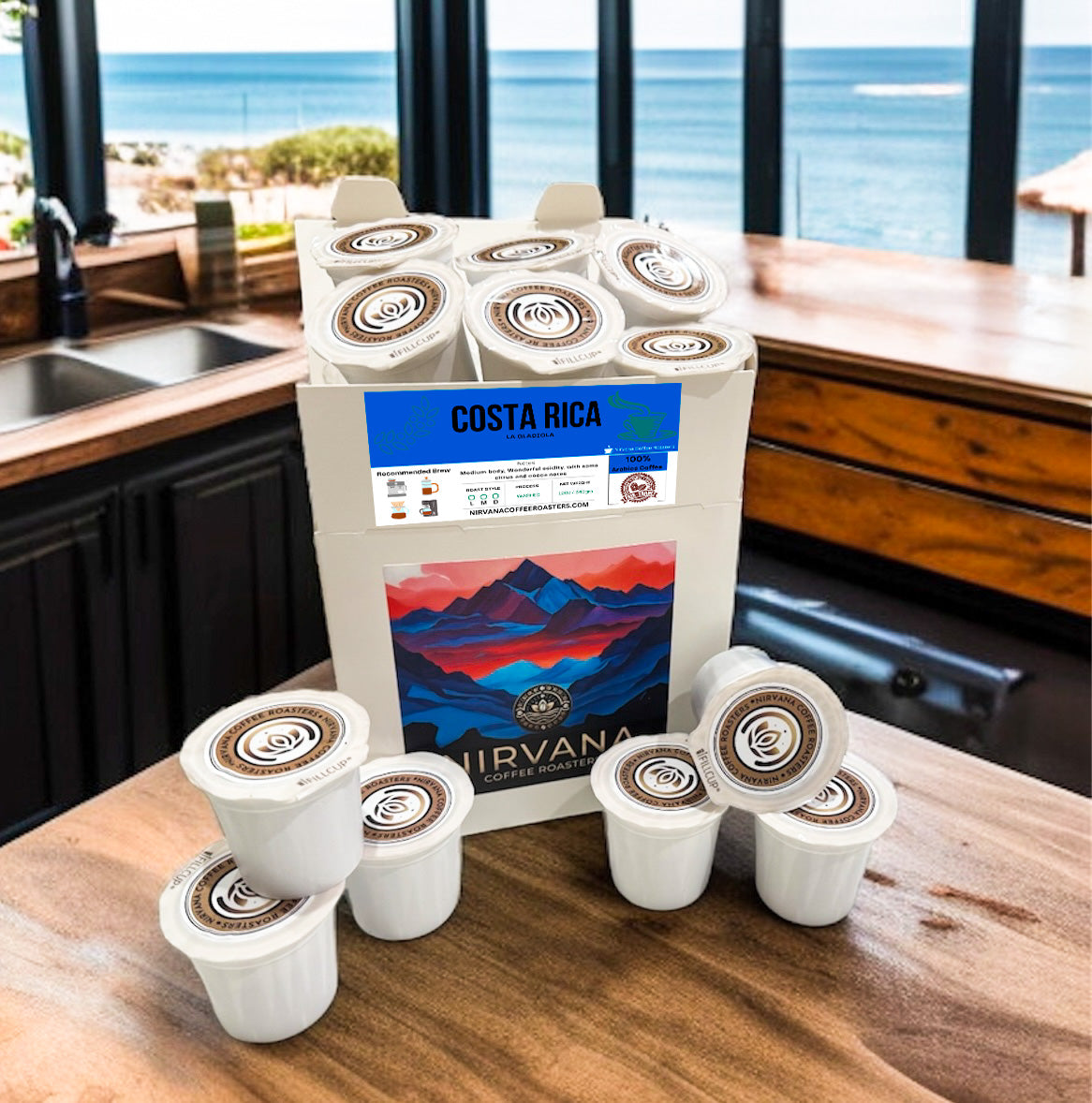 COSTA RICA La Gladiola Single Serve Coffee Pods | Specialty Arabica, Single Origin COSTA RICA La Gladiola Coffee