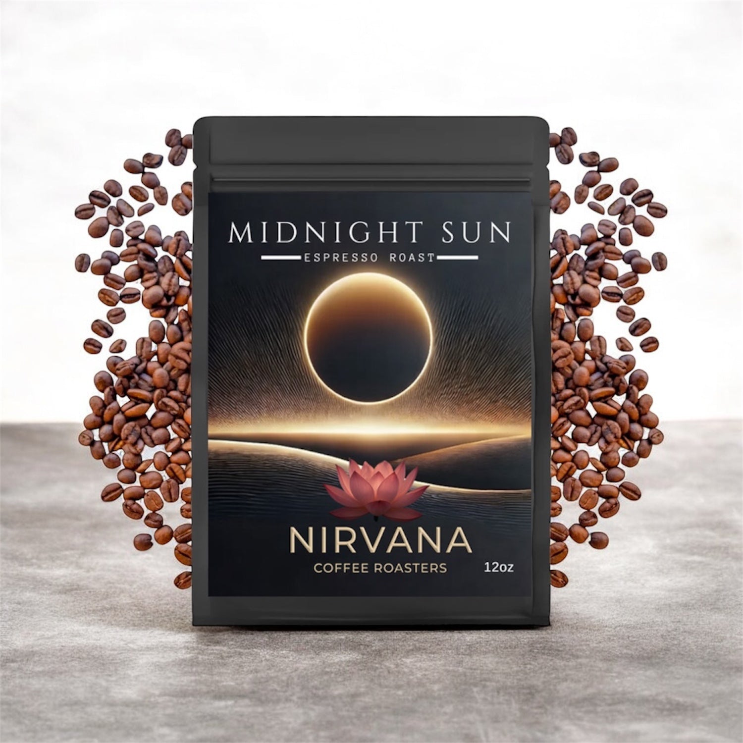 Midnight Sun ESPRESSO ROAST – Rich, Balanced & Freshly Roasted Beans Single Origin, Full-Body Specialty Coffee