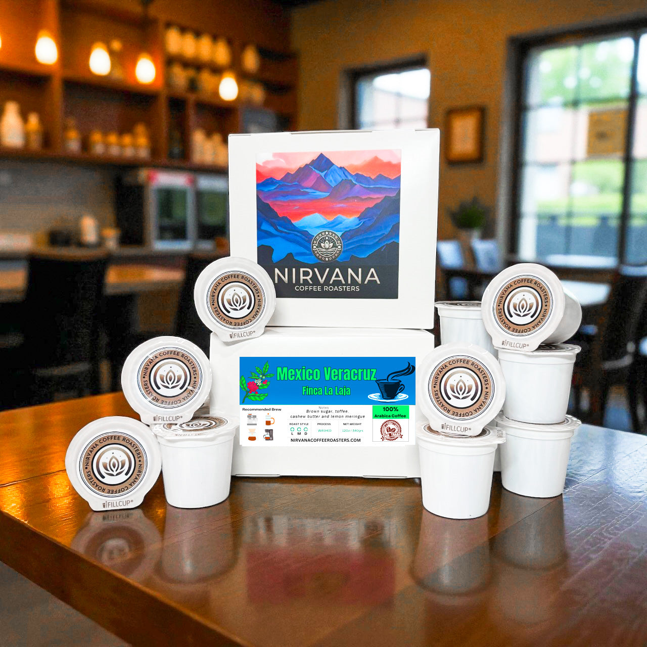 Mexico Veracruz Finca La Laja Single Serve Coffee Pods | Specialty Mexican Arabica, Single Origin