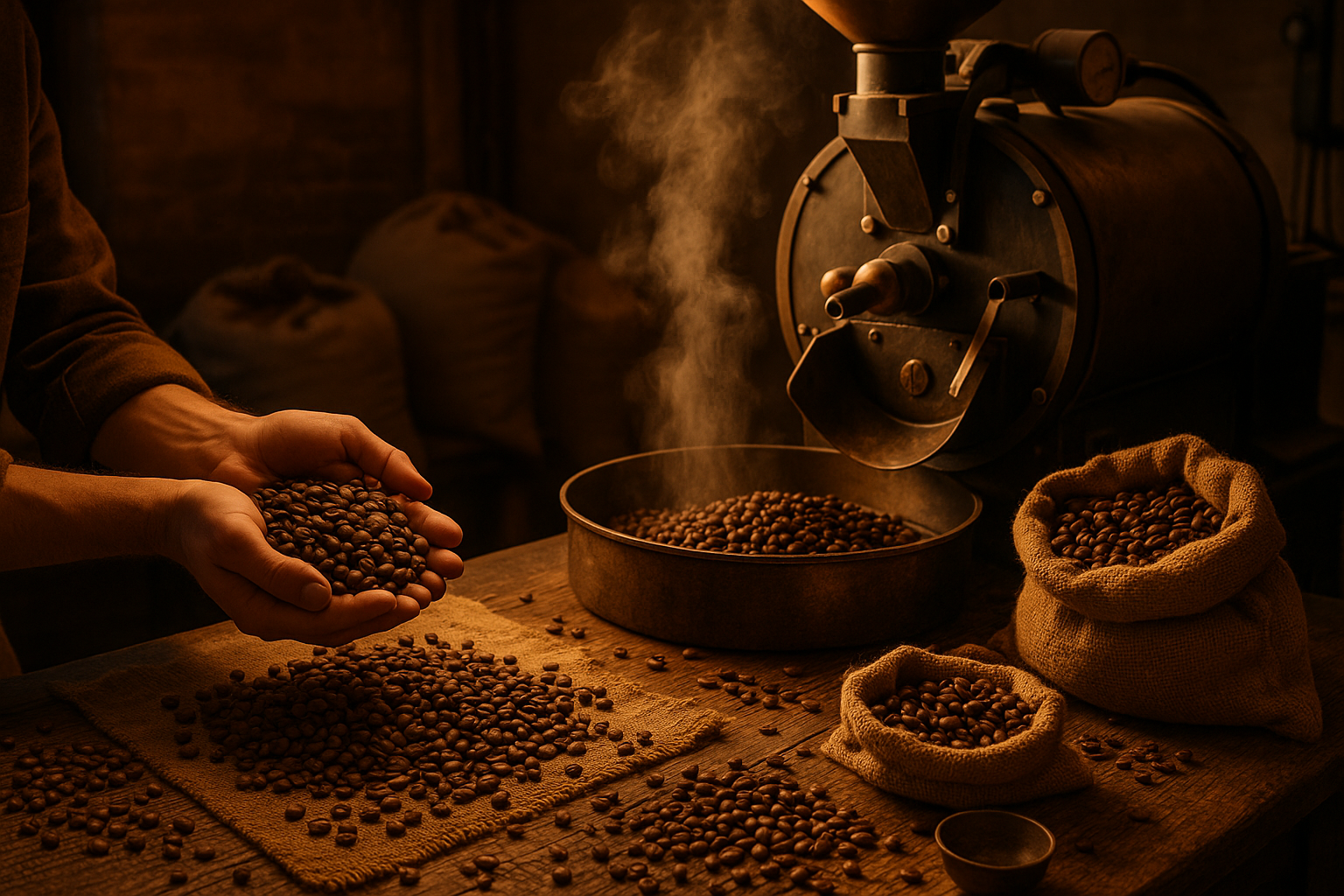 Remove nirvana coffee roaster from the image